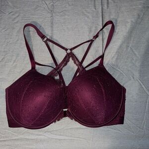 Victorias Secret Very Sexy Push Up/Push Up Bra Womens 36DD Lace Strappy Back